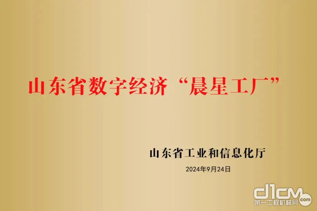 泰安岳首入选山东省工业和信息化厅数字经济“晨星工厂”