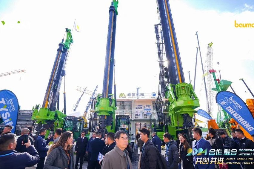 bauma CHINA 2024圆满落幕，国际化的泰恒未来可期！