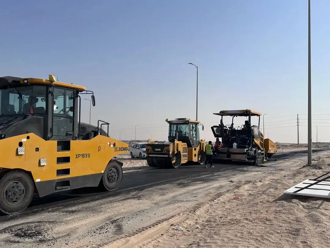 徐工道路设备助力沙特