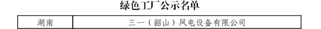 国家级认可！三一入选工信部重磅名单