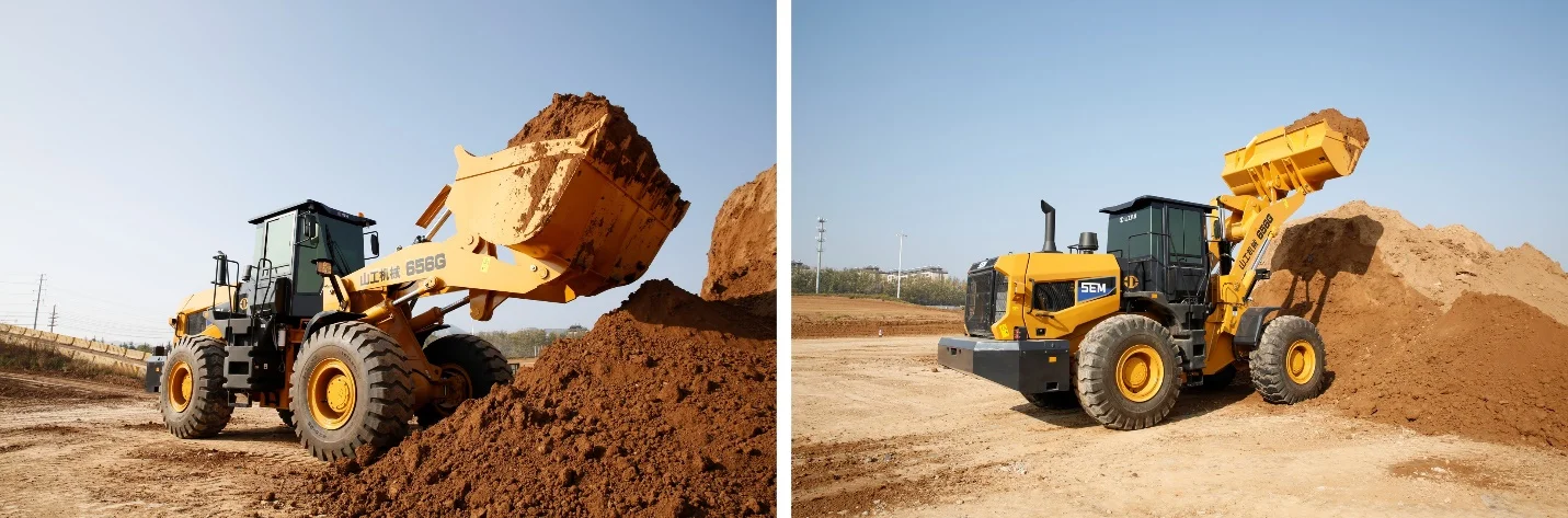 A construction vehicle with a bucket of dirt

AI-generated content may be incorrect.