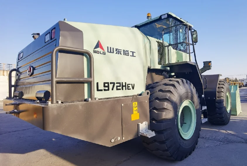 静音出击，力撼全场：山东临工L972HEV电动装载机，绿色施工之选
