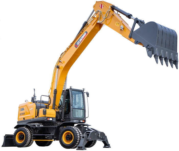 徐工XE210WGA 轮式挖掘机图片集