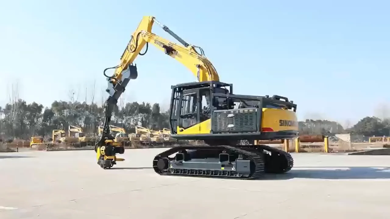 稳扎稳打闯山林，效率安全双在线：国机常林全新履带式伐木机