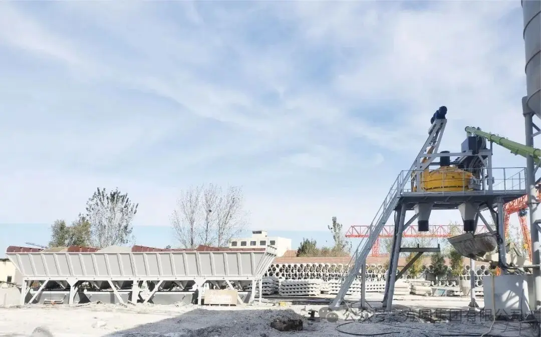 【完美方案】方圓HZN75型攪拌站落戶中東地區(qū)