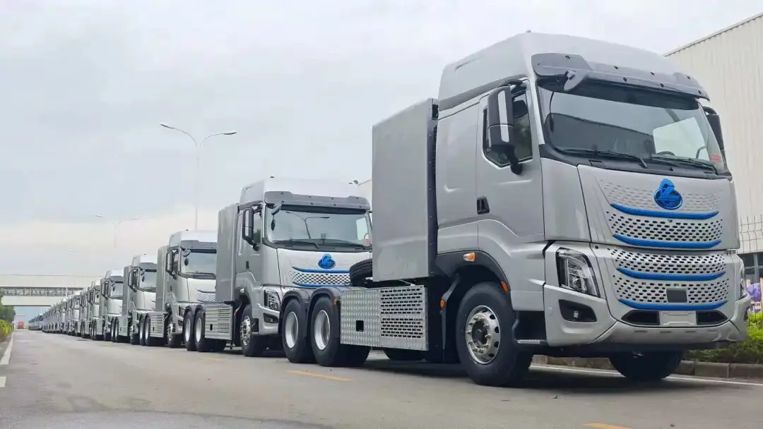 中集向东风柳汽交付400台氢能车供氢系统, 全部投运粤港澳大湾区