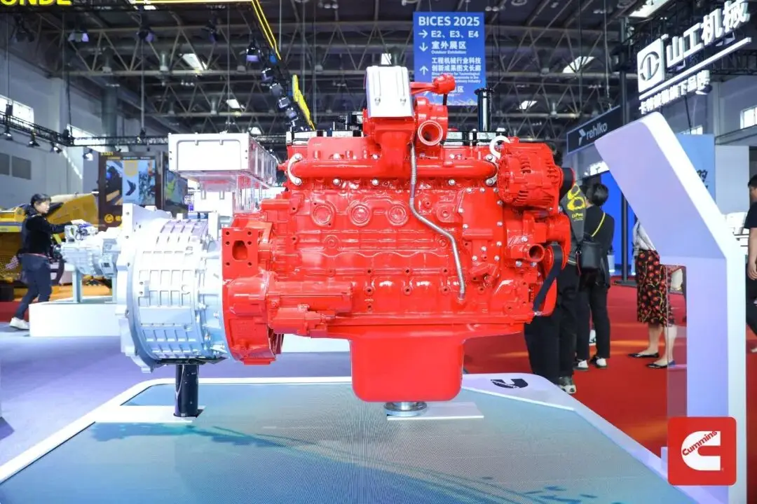 领未来 竞卓越 广康非道路混合动力系统亮相BICES 2025