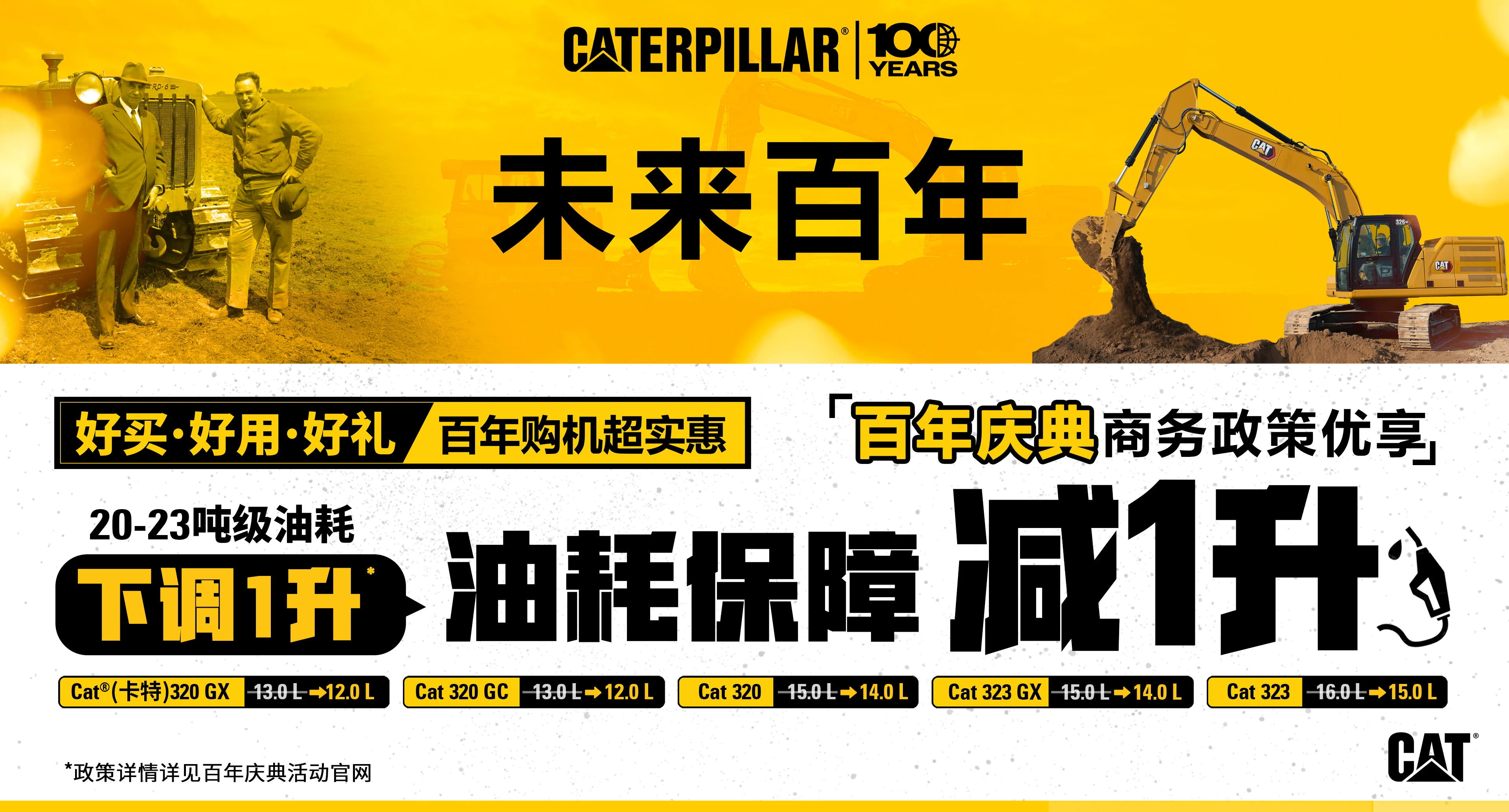 20~23吨级设备油耗保障下调1升