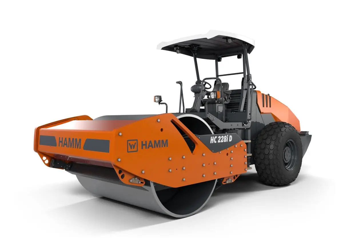 悍馬HC 228i D 國四單鋼輪壓路機