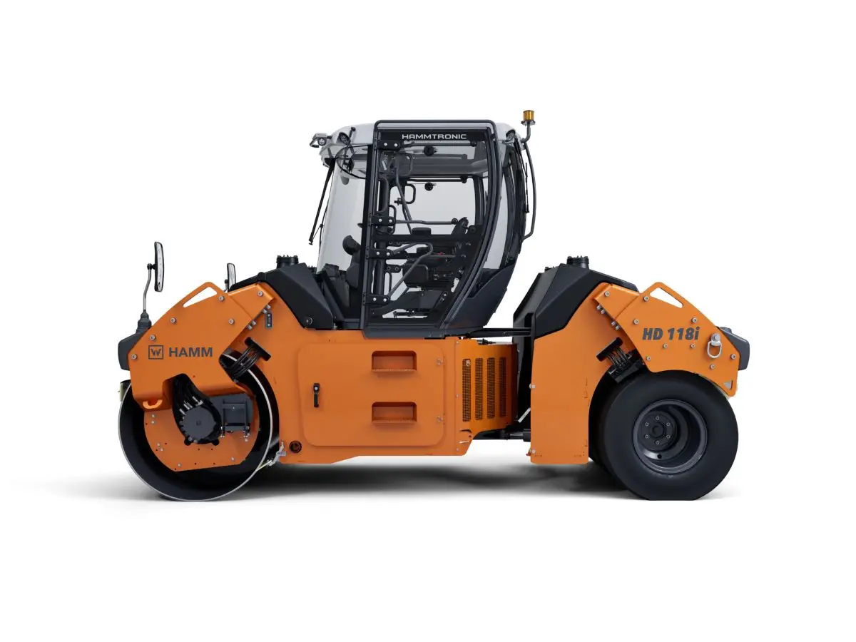 悍馬HD 118i VT前鋼后膠壓路機(jī)