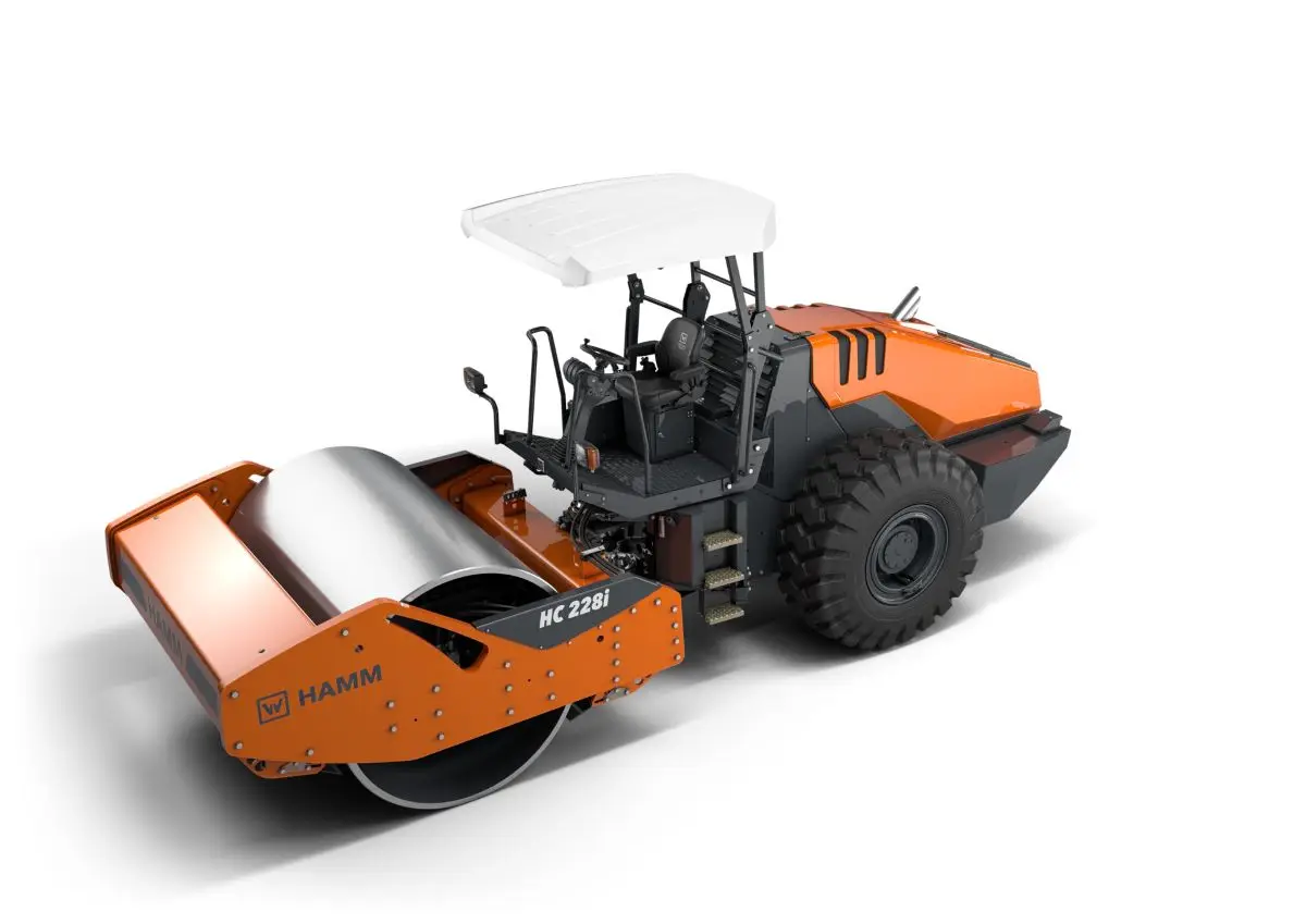 悍馬HC 228i 國四單鋼輪壓路機