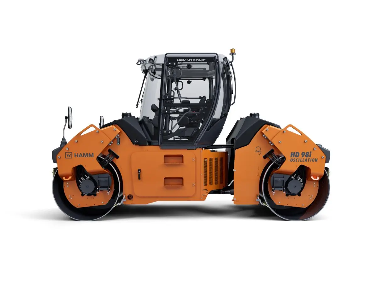 悍馬HD 98i VO雙鋼輪壓路機(jī)