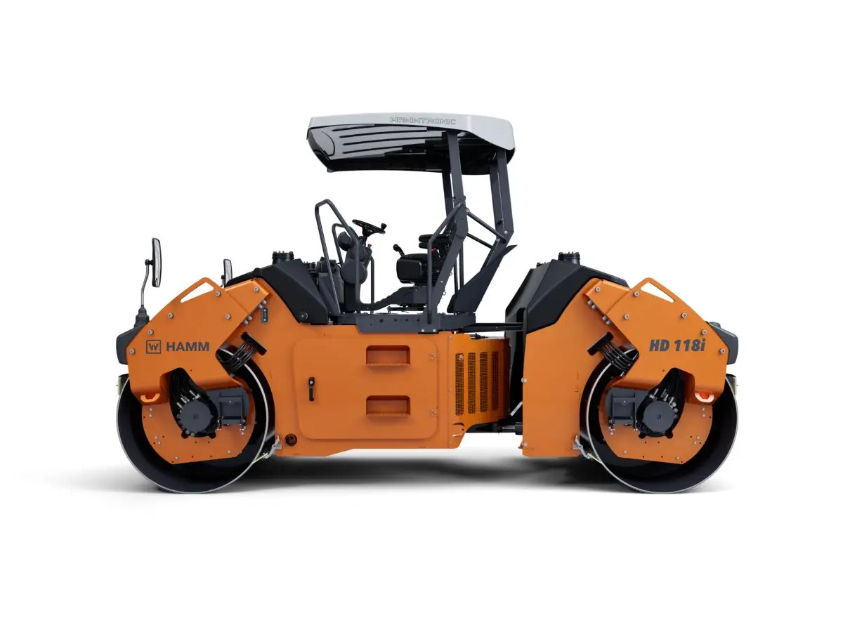 悍馬HD 118i VV雙鋼輪壓路機(jī)