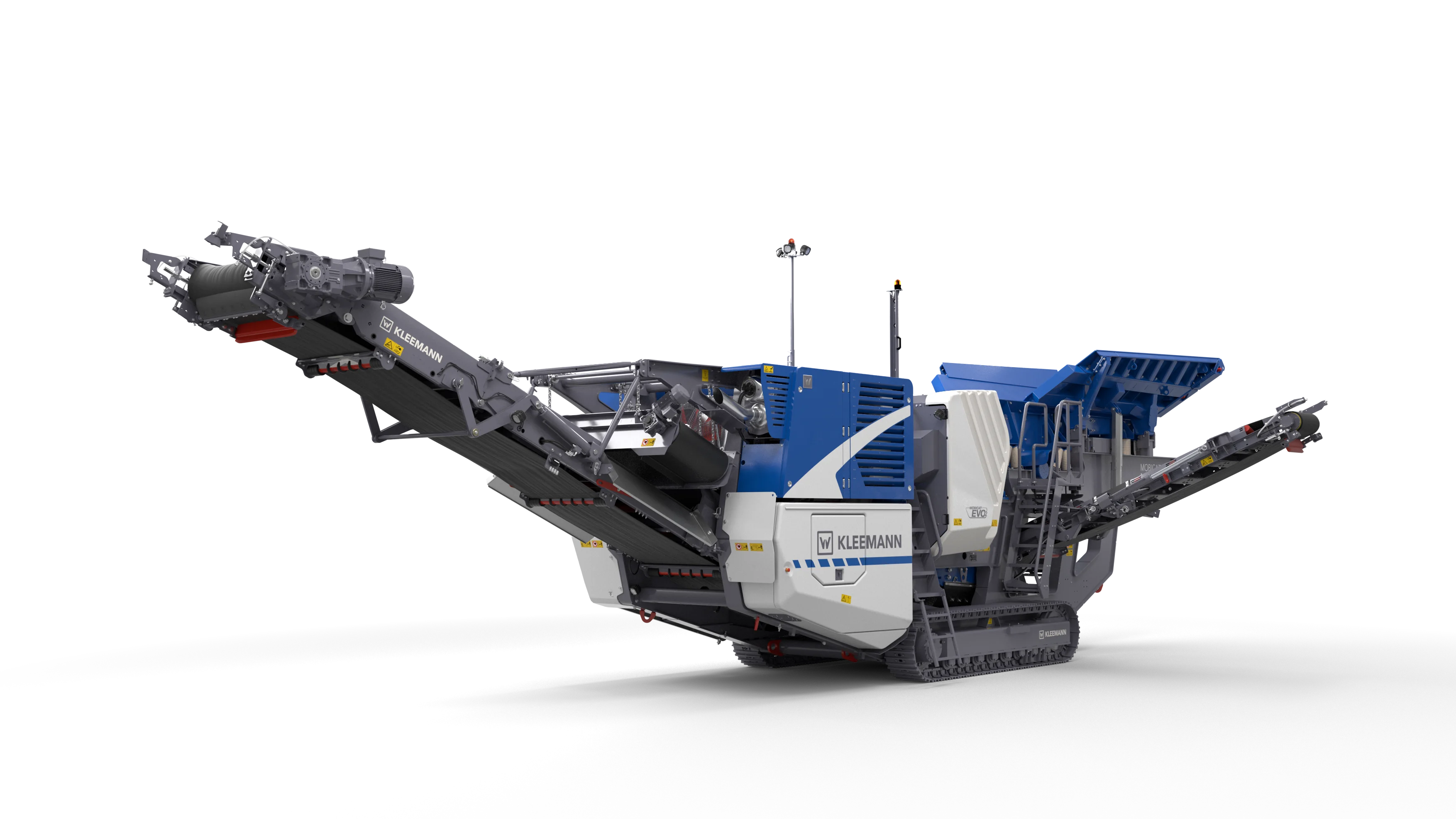 克磊鏝MC 110i EVO2 移動顎式破碎設備