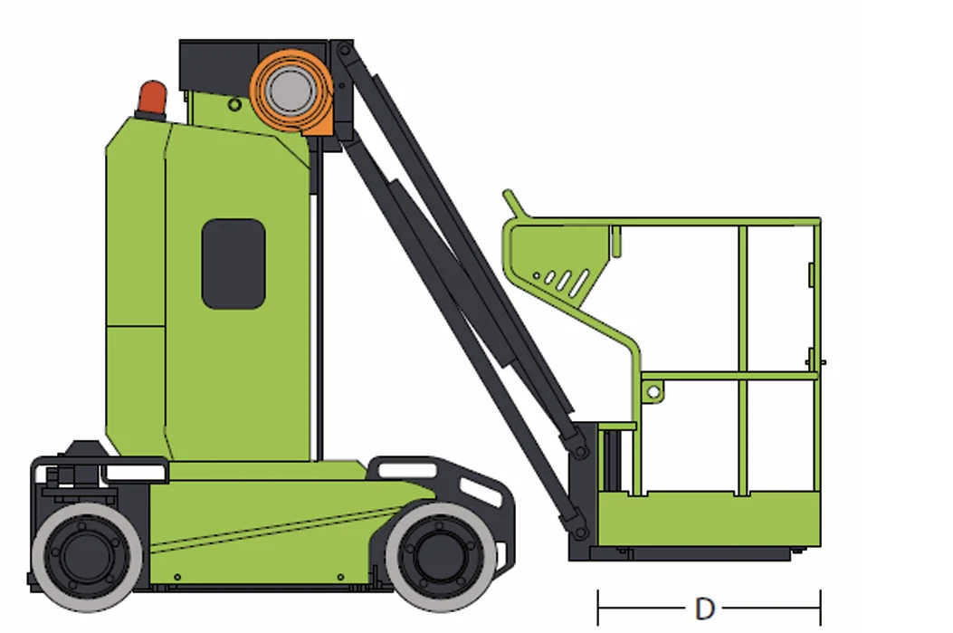 中联重科ZMP06桅柱式高空作业平台图片