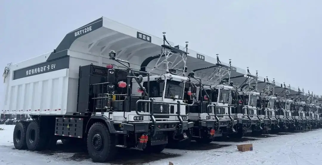 交付 | 博雷顿无人驾驶矿卡助力鸣阳矿业建设智慧矿山