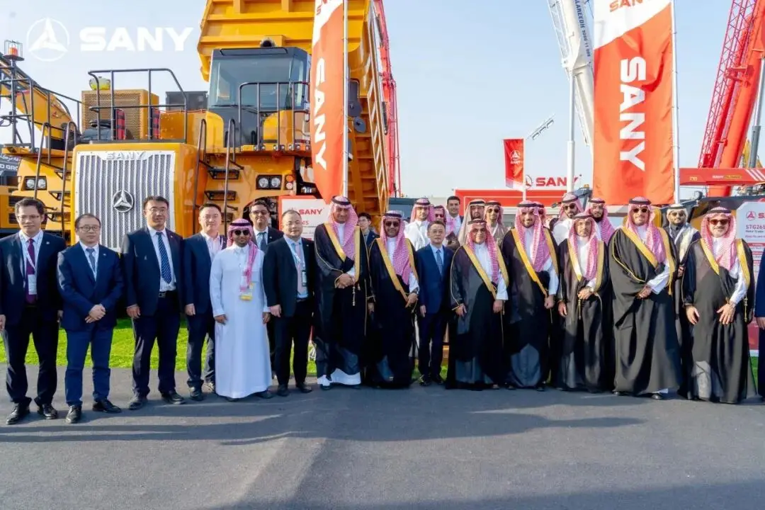 官方点赞!数亿订单!三一惊艳沙特重型机械展