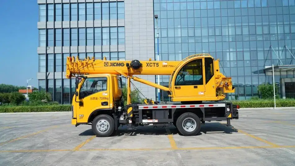 老旧小区可上楼，狭窄小巷轻松走，园林规划稳身手——XCT5L6多场景吊装样样牛