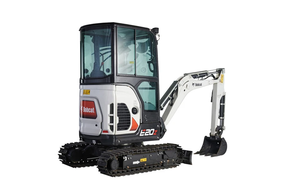 山猫E20z小型挖掘机图片集