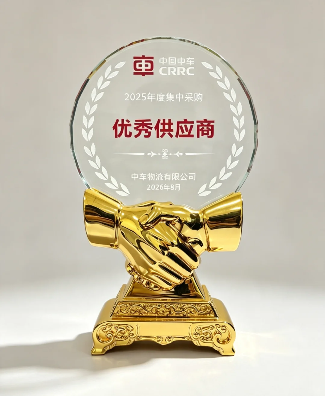优秀供应商！太重轨道公司再获用户认可